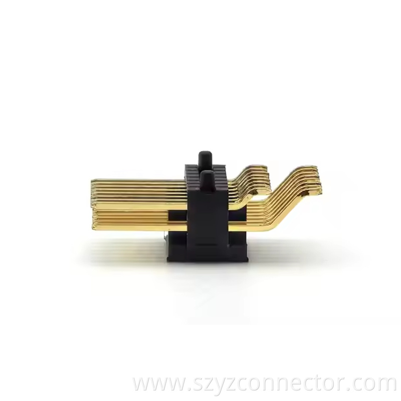1.27mm Pitch Pin header Dual Row right Angle SMT H2.5mm 2x8P (2)